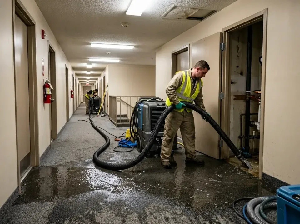 multi-unit-apartment-hallway-f-005 — frequently asked questions, Emergency Burst Pipe Water Extraction & Removal in Miami Be…